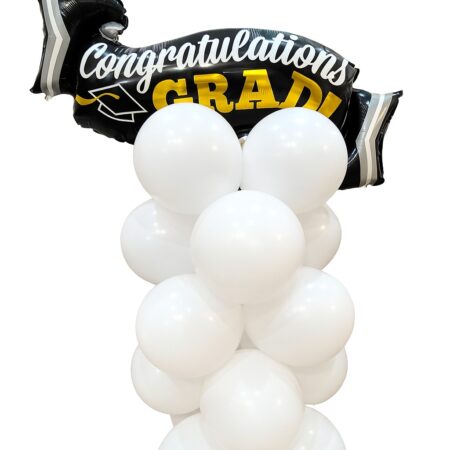 Πύργος Μπαλονιών “Congratulations Grad” – Ιδανική για Αποφοίτηση
